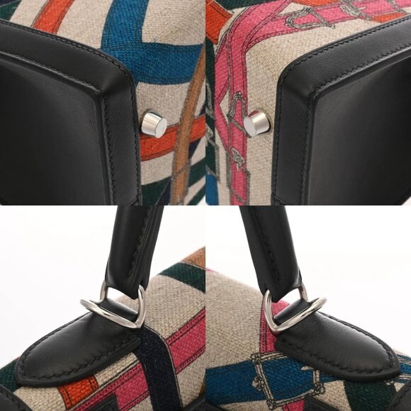 HERMES Kelly 32 Outside stitching Cavalcadour beige bag 800000136675000 - Picture 8 of 10